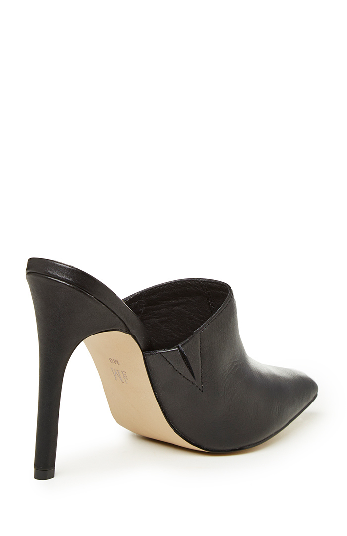 MIA Limited Edition Jethro Mules in Black | DAILYLOOK