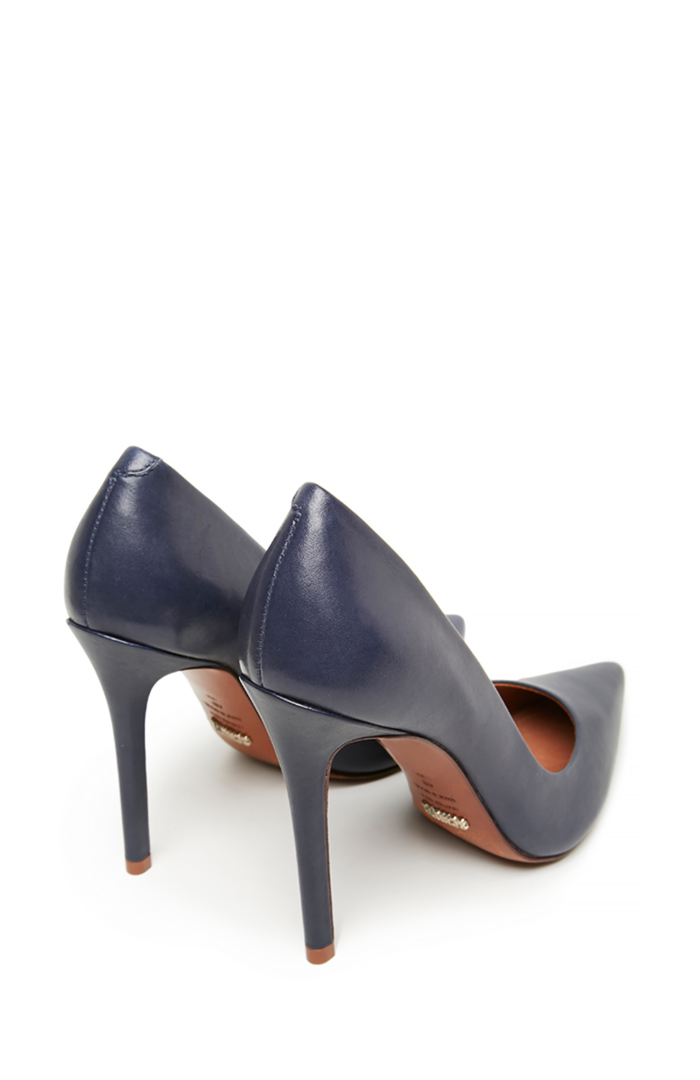 Schutz Gilberta Heels in Navy | DAILYLOOK