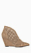 Perforated Wedge Booties Thumb 2