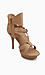 Tan Strappy Heels Thumb 1