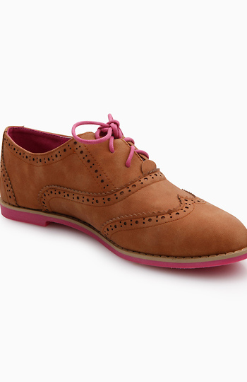 Pink Oxfords Slide 1