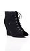 Lace-Up Bootie Wedge Thumb 1