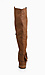 Tall Riding boot with gold buckle Thumb 3