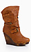 Buckle Wedge Boots Thumb 1