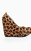 Leopard Print Wedges Thumb 2