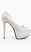 Old Hollywood Glam Peep Toe Platforms Thumb 2