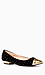 Cap Toe Studded Flats Thumb 1