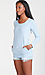 Cotton Long Sleeve U Neck Tee Thumb 2