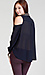 Shoulder Cut Out Blouse Thumb 3