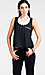 Sheer Tank With Trim Detail Thumb 1