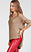 Sequin Thread Open Knit Sweater Thumb 2