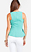 Studded Sleeveless Peplum Top Thumb 3