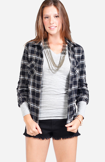 Flannel Long Sleeve Shirt Slide 1