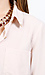 Collar Tip Button Down Blouse Thumb 4