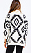 Tribal Print Open Cardigan Thumb 3