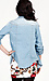 Long Sleeve Chambray Top Thumb 3