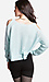 Cutout Shoulder Sweater Thumb 3