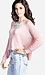 Cutout Shoulder Sweater Thumb 2