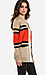 Color Block Striped Cardigan Thumb 3