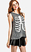 Rib Cage Printed Tank Thumb 2