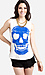 Large Skull Print Tank Thumb 1