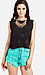 Black Diamond Cropped Tank Thumb 1