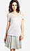 Shoulder Cutout Tee Thumb 1