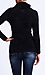 Furry Long Sleeve Turtle Neck Sweater Thumb 3