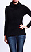 Furry Long Sleeve Turtle Neck Sweater Thumb 1