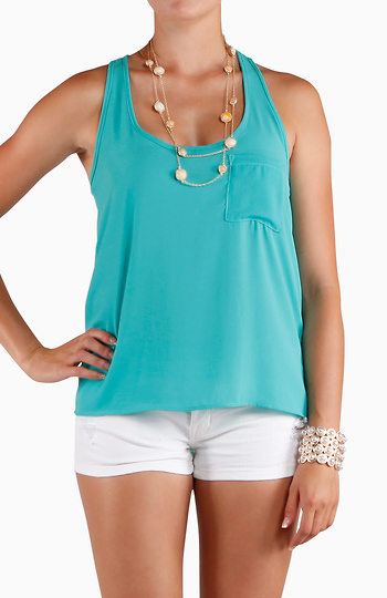 Racer Back Top by Lovely Day