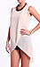 Sliced Asymmetrical Chiffon Top Thumb 2