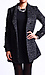 Long Sleeve Leopard Print Trench Coat Thumb 2