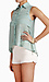 Mint Sleeveless Blouse Thumb 2