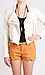 Cotton Fold Collar Jacket Thumb 1