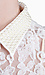 Pearl Collar Lace Top Thumb 4