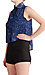 Sequin Collar Sleeveless Blouse Thumb 2