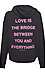 Spiritual Gangster Love Oversized Hoodie Thumb 2