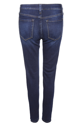 Exclusive! High Quality New Look™ Dark Blue Mid Rise 'Life & Shape