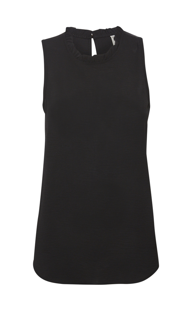 Mock Neck Sleeveless Top in Black XS - L | DAILYLOOK