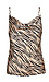 Animal Print Sleeveless Top Thumb 1