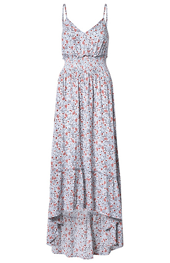 Sleeveless Printed Hi-Low Dress Slide 1