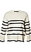 Striped Pullover Sweater Thumb 1