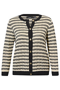 Vero Moda O-Neck Striped Cardigan