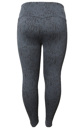 MPG Sport Nicole High Waisted Legging in Charcoal Multi 1X - 3X