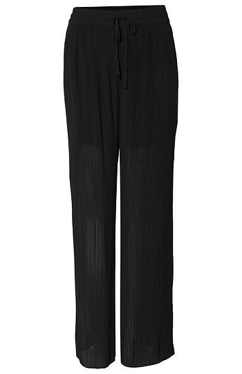 Pleated Straight Long Pants Slide 1