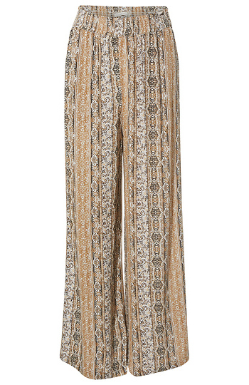 Wide Leg Printed Pants Slide 1