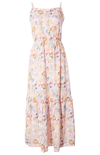 Velvet Heart Floral Midi Dress Slide 1