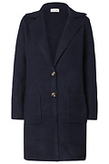 Buttoned Long Coatigan