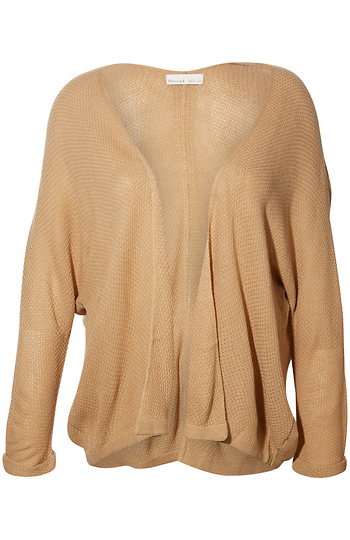 Open Front Long Dolman Sleeve Cardigan Slide 1