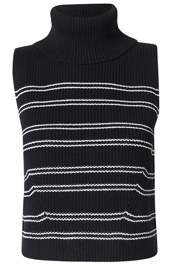 French Connection Sleeveless Turtleneck Slide 1